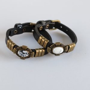 Couples Bracelets in Leather