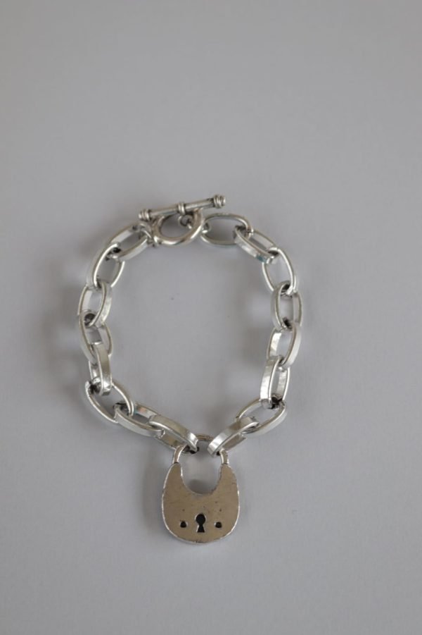 Chain Bracelet With Padlock