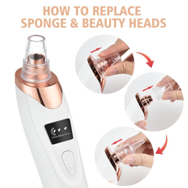 Electric Blackhead Suction Instrument and Pore Cleaner