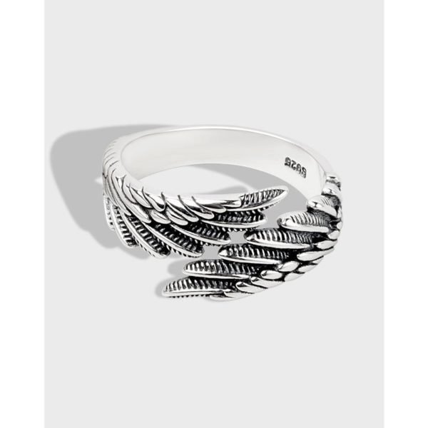Angel Wings S925 Sterling Silver Ring