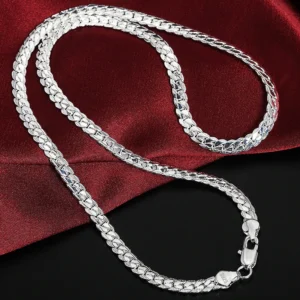 925 Sterling Silver 6mm Necklace