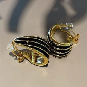 C-Ring Elegant Earrings