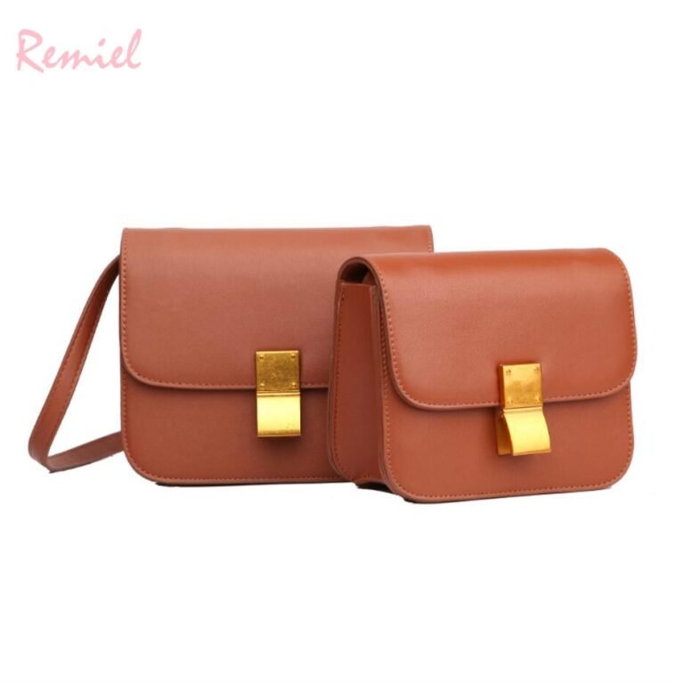 Retro Fashion Square Shoulder Bag sizes