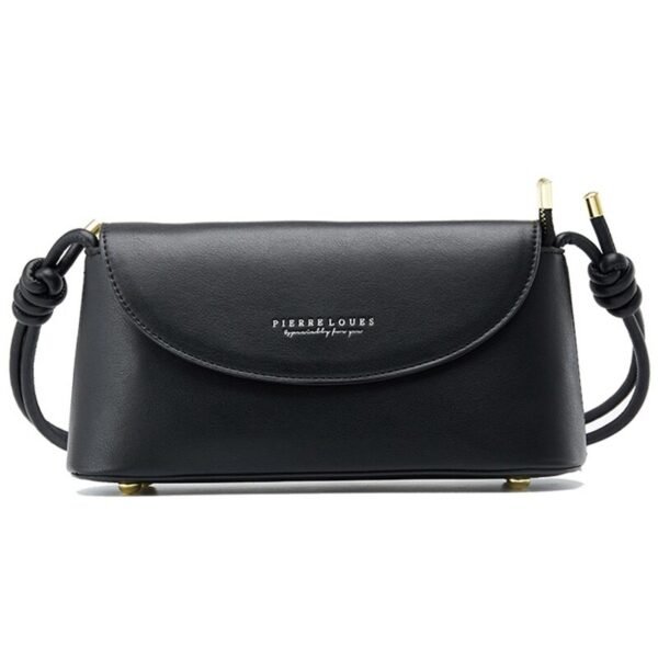 Pierre Loues Baguette Handbag black