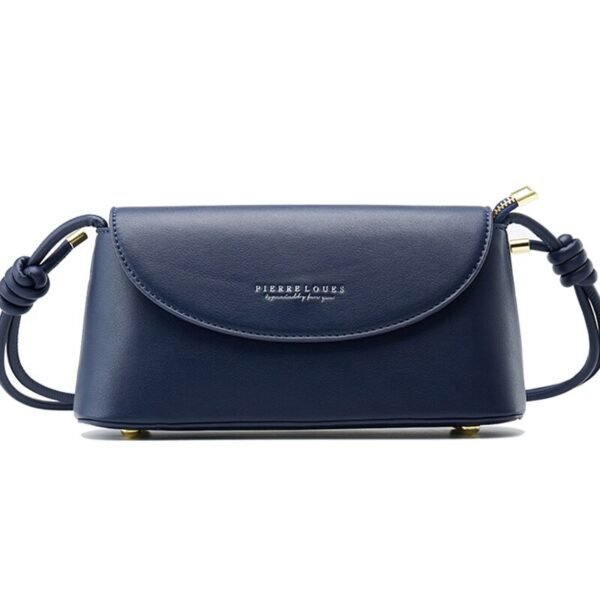 Pierre Loues Baguette Handbag blue